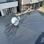 アンテナ倒れる